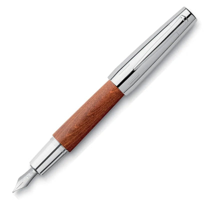 Faber Castell E-Motion Pearwood Brown Fountain Pen