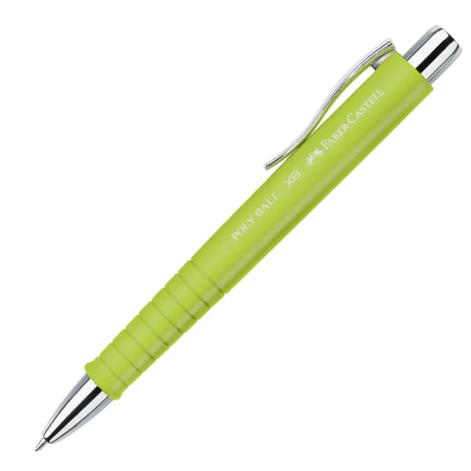 Faber Castell Poly Ball XB Green Ball Point Pen