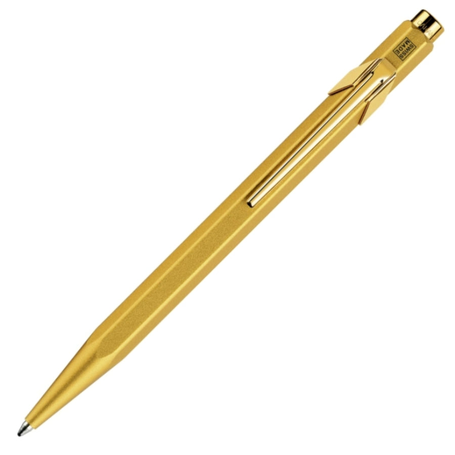 Caran D'ache 849 Goldbar Ball Point Pen