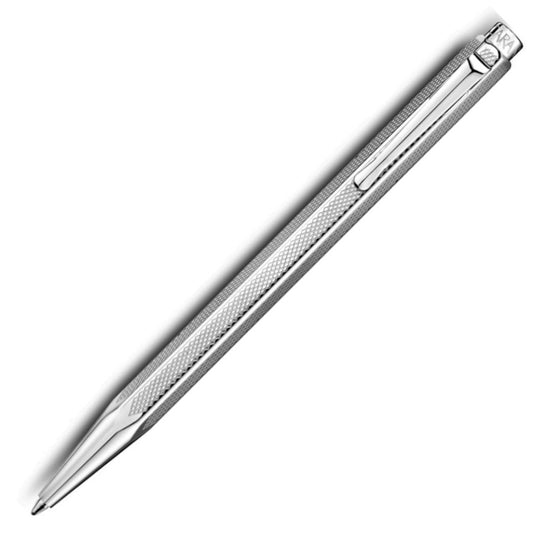 Caran D'Ache Ecridor Retro Silver/ Palladium Plate Ball Point Pen