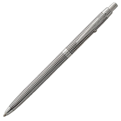 Fisher Space Pen Shuttle B4 Chrome Plated Black Grid Design