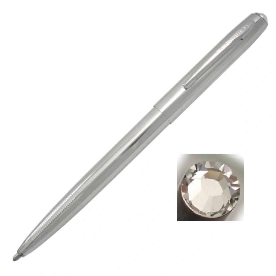 Fisher Space Pen Cap-O-Matic FM4CSW001 Chrome Crystal Swarovski