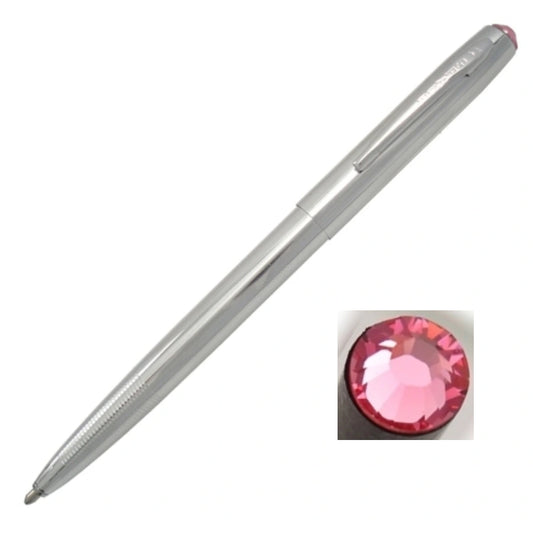 Fisher Space Pen Cap-O-Matic FM4CSW209 Chrome Rose Swarovski