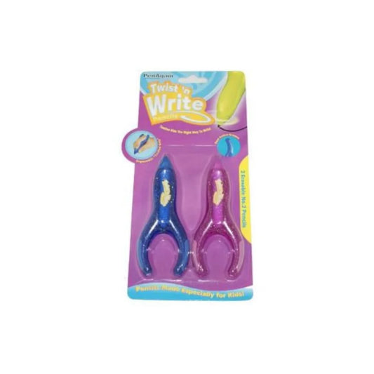 Pen Again Twist & Write Pencil 2 Pack