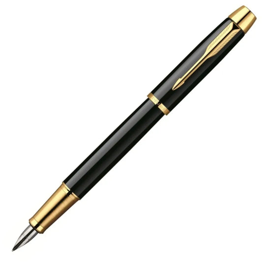 Parker IM Black Gold Trim Fountain Pen